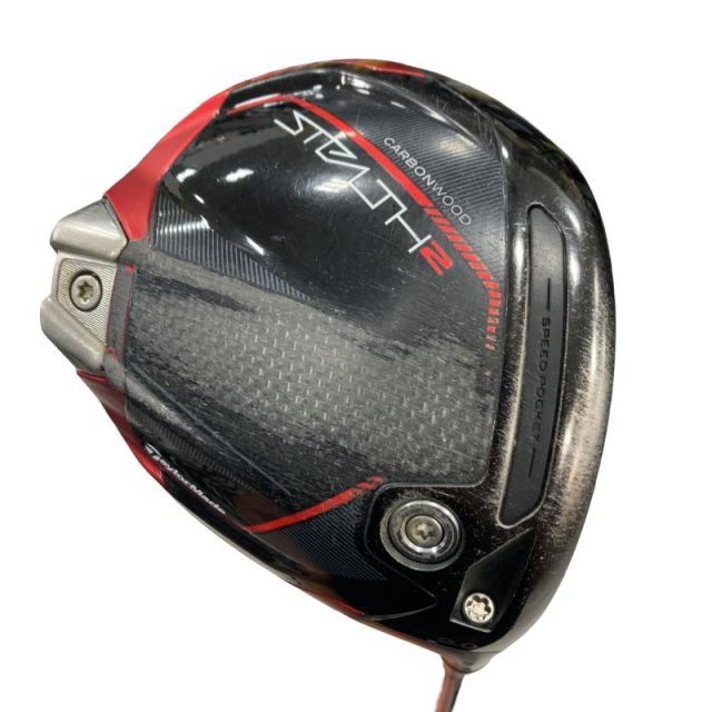 【中古】 テーラーメイド STEALTH2 9° ドライバー DR TENSEI RED TM50(STEALTH DR) (フレックスS) メンズ 男性用 右利き 右用 Cランク ゴルフクラブ
