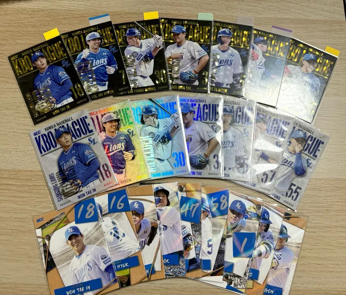 25年 KBO サムスン・ライオンズ カード