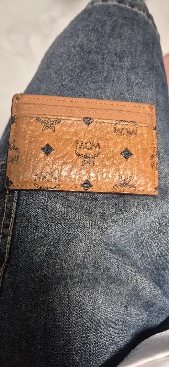 MCM エム シー エム カードウォレット ブラウン