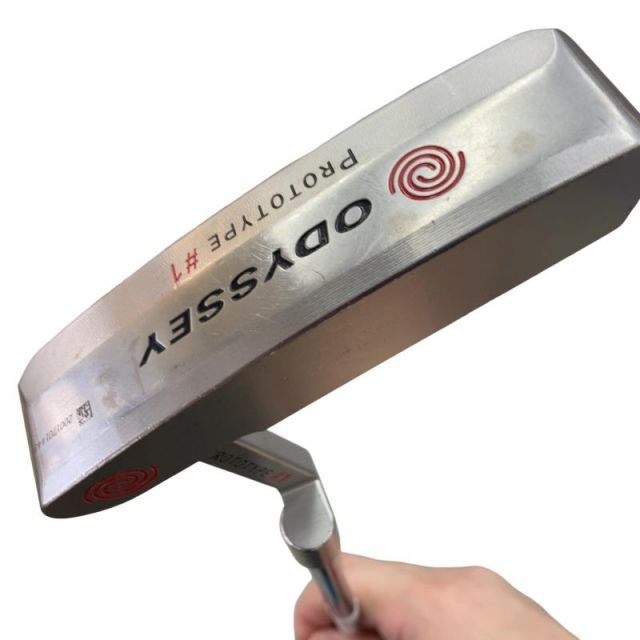 【中古】 オデッセイ Tour Authentic ツアーミルド PROTOTYPE #1 33インチ USA パター PT スチール (フレックスその他) メンズ 男性用 右利き 右用 Dランク ゴルフクラブ