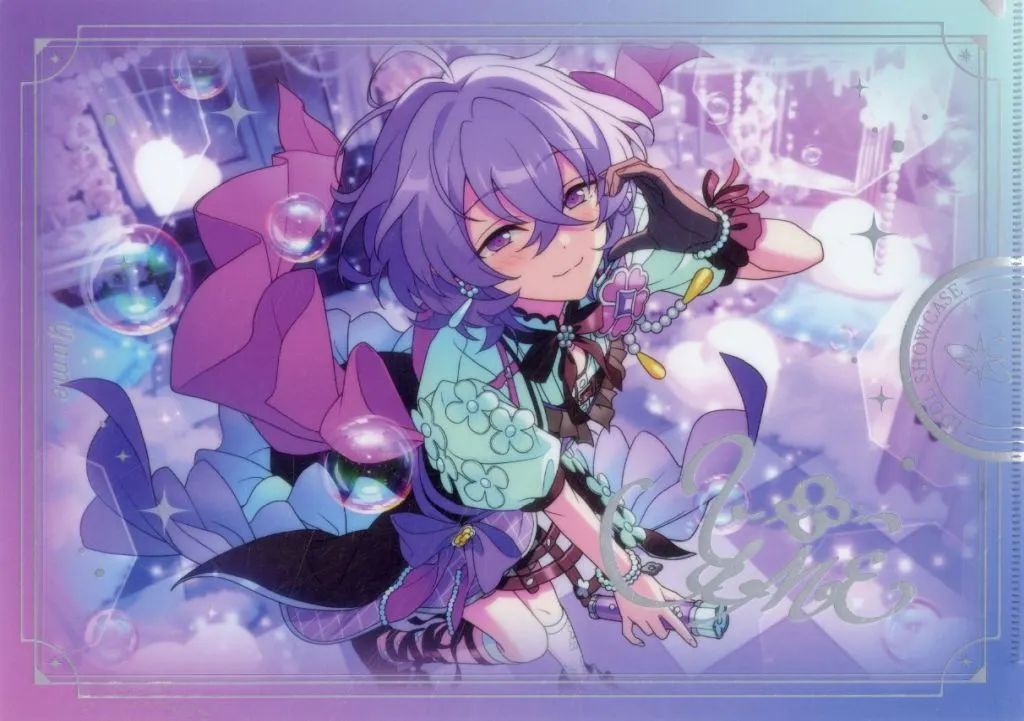 中古】クリアファイル 花群冬芽(ユメ) IDOL SHOWCASE A4クリアファイル