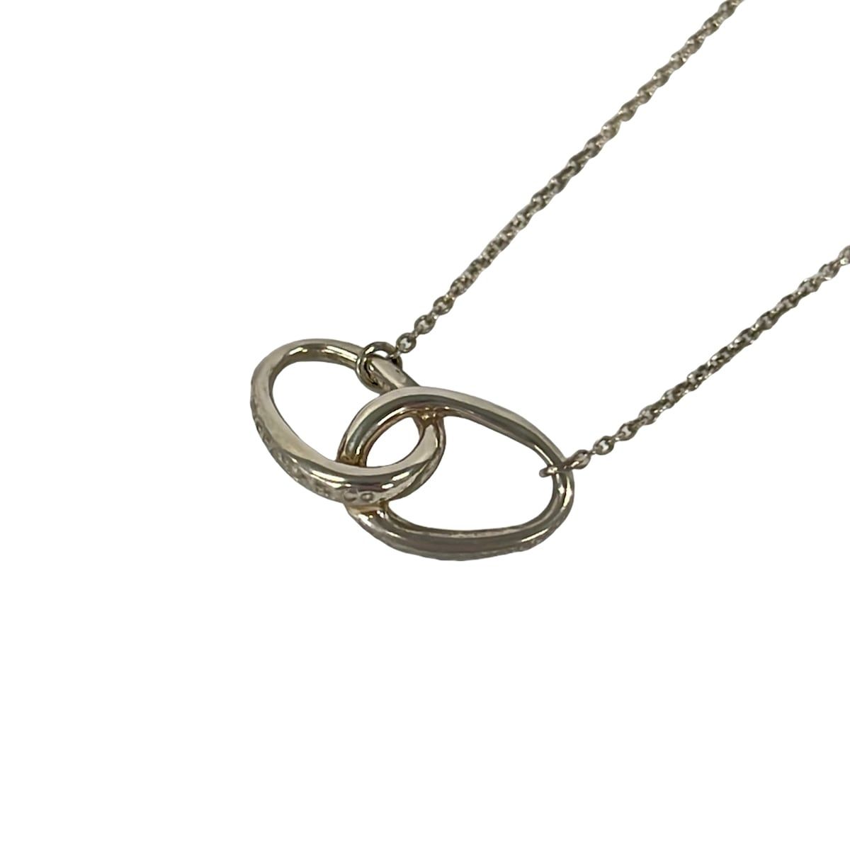 TIFFANY&Co.(ティファニー) ネックレス ダブルループ シルバー