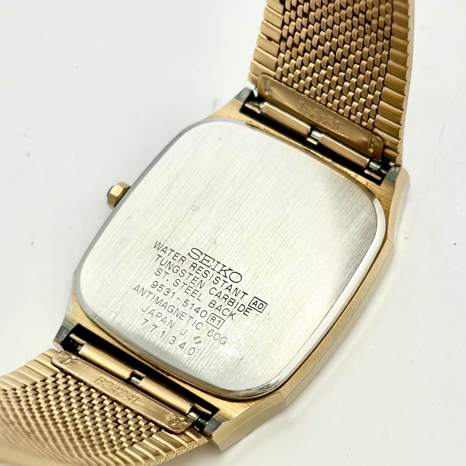 新品電池】SEIKO セイコー Dolce ドルチェ メンズ 腕時計 タングステン