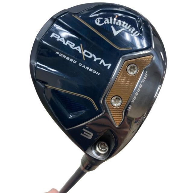 【中古】 キャロウェイ PARADYM 3W フェアウェイウッド FW VENTUS TR 5 for CW(PARADYM FW) (フレックスS) メンズ 男性用 右利き 右用 Cランク ゴルフクラブ