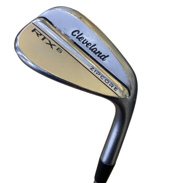 【中古】 クリーブランド Cleveland RTX-6 ZIPCORE ツアーサテン 48°/10° MID ウェッジ WG Dynamic Gold (フレックスS) メンズ 男性用 右利き 右用 Cランク ゴルフクラブ