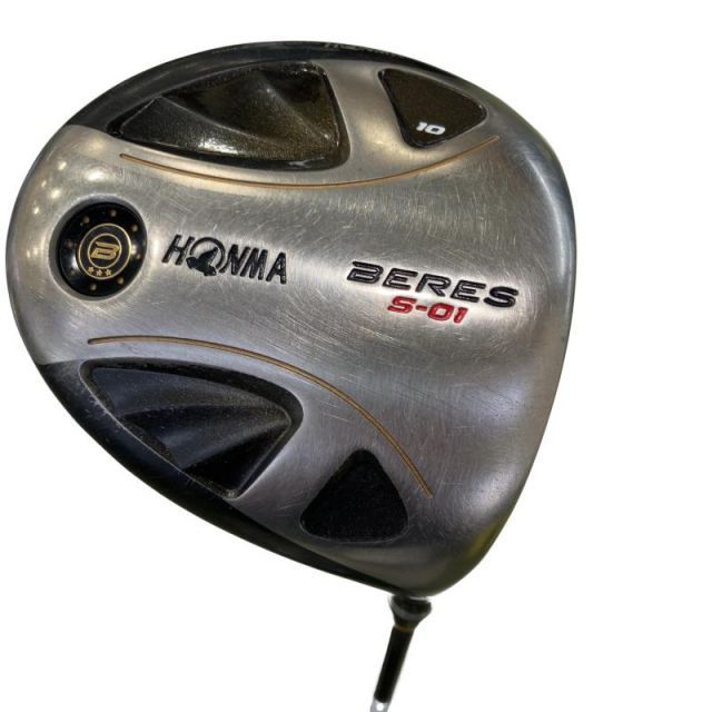 【中古】 本間ゴルフ BERES S-01 10° ドライバー DR 3S ARMRQ6 45(ドライバー) (フレックスR) メンズ 男性用 右利き 右用 Cランク ゴルフクラブ