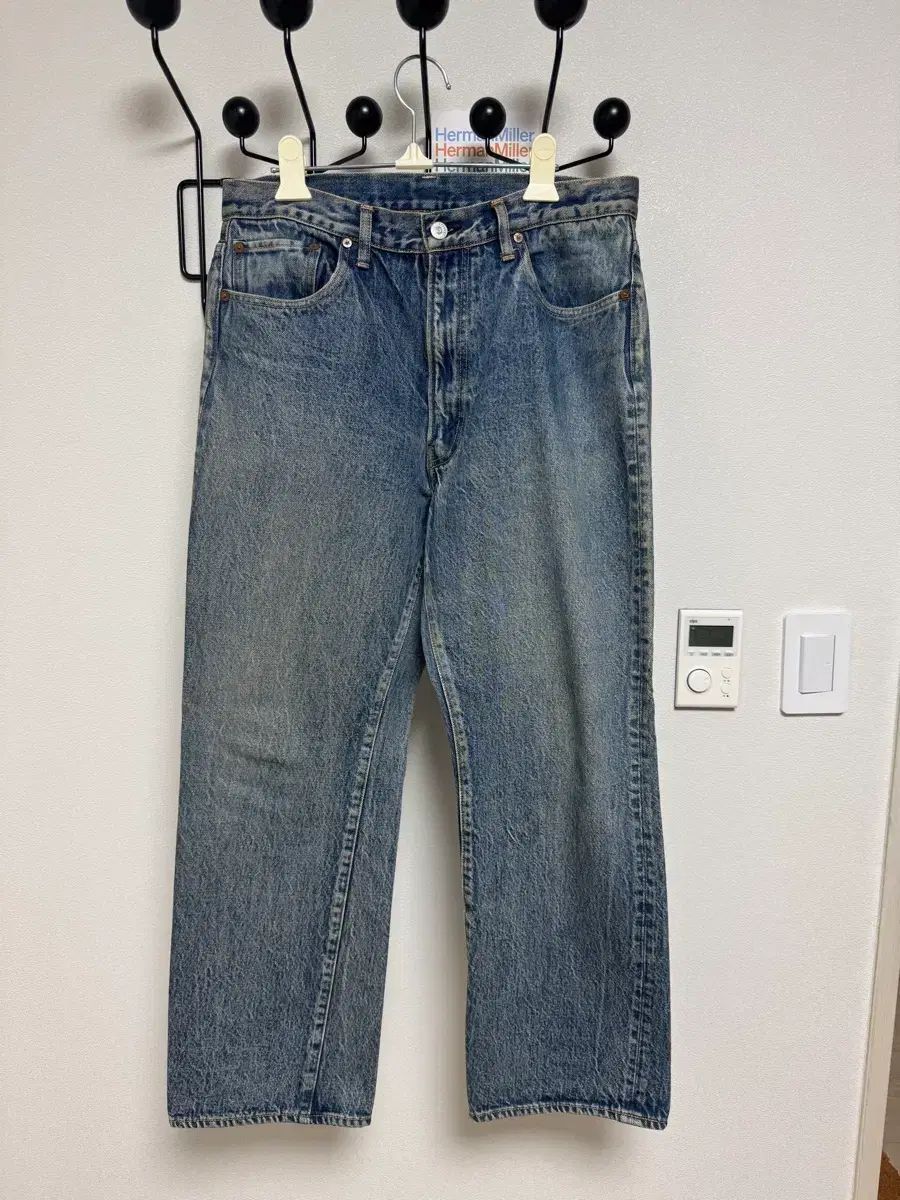 KAPTAIN SUNSHINE (キャプテンサンシャイン) ウォッシュ デニムパンツ 30サイズ 出品