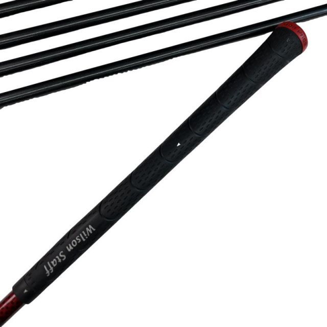 中古】 ウィルソン Wilson staff Nc6 8S アイアンセット IR Nano FLEX
