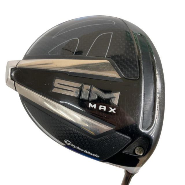 【中古】 テーラーメイド SIM MAX 9° ドライバー DR TENSEI BLUE TM50(DR) (フレックスS) メンズ 男性用 右利き 右用 Cランク ゴルフクラブ