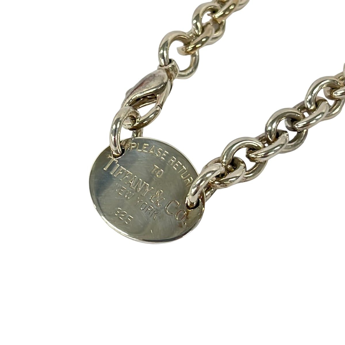 TIFFANY&Co.(ティファニー) チョーカー リターントゥオーバル シルバー