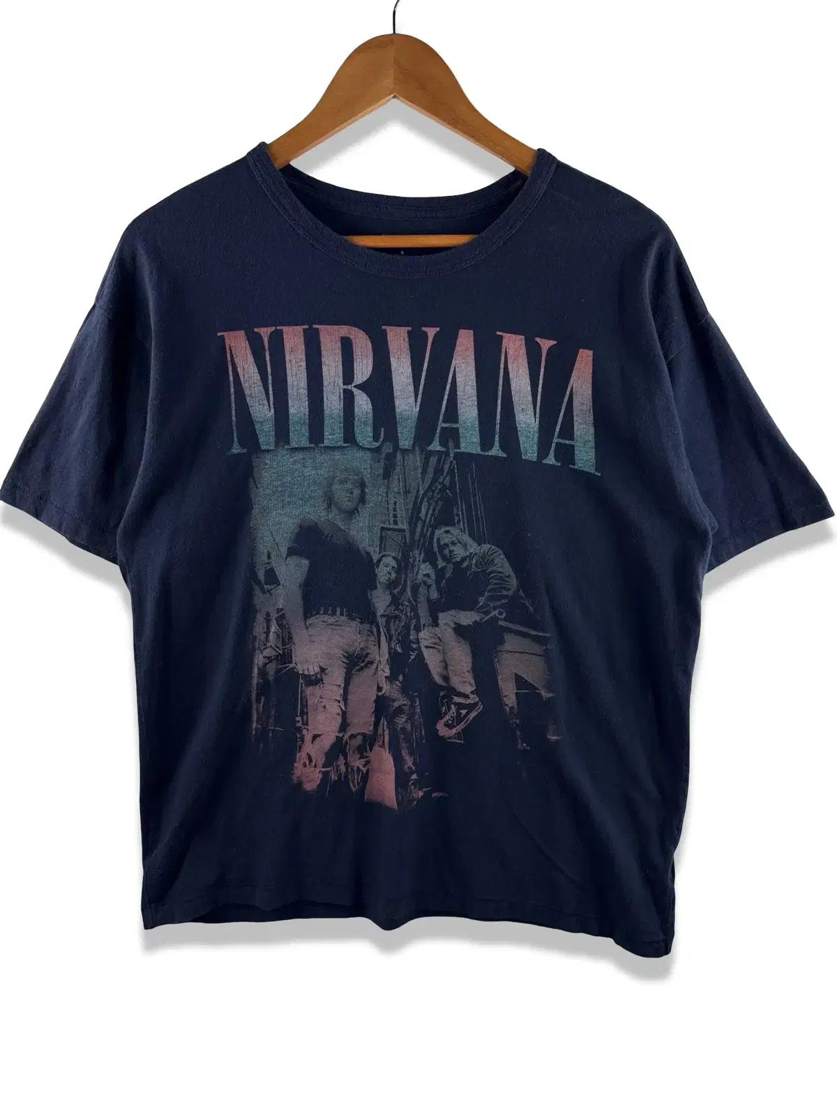NIRVANA(ニルヴァーナ) カートコバーン グラフィック Tシャツ 3673-新着順