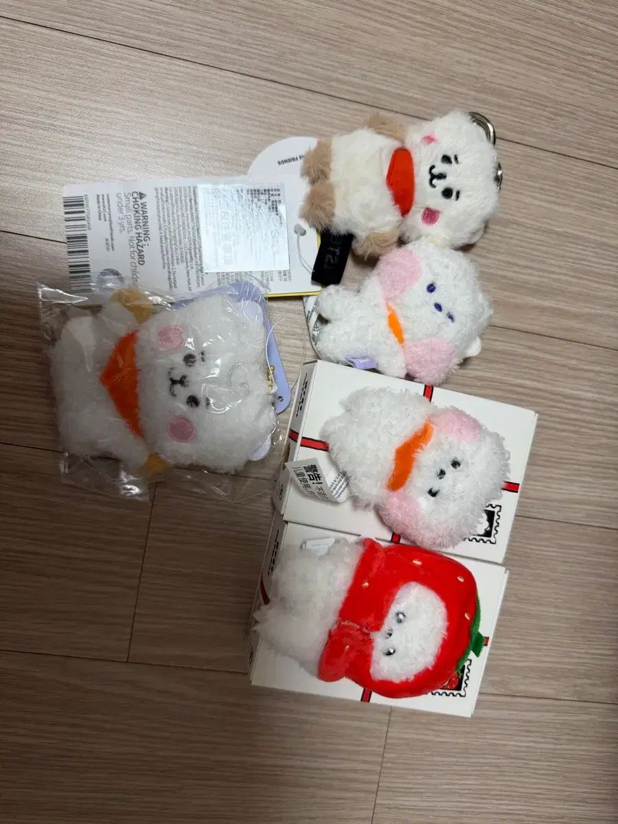 BTS（防弾少年団・バンタン）BT21 ジーン RJ アルジェイ ぬいぐるみ まとめ 出品