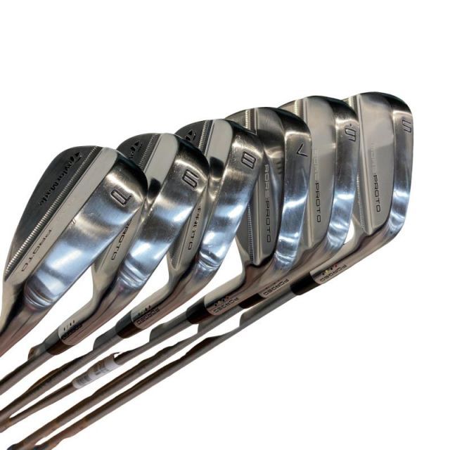 【中古】 テーラーメイド Taylor Made RORS PROTO 7S アイアンセット IR リシャフト (フレックスその他) メンズ 男性用 右利き 右用 Cランク ゴルフクラブ