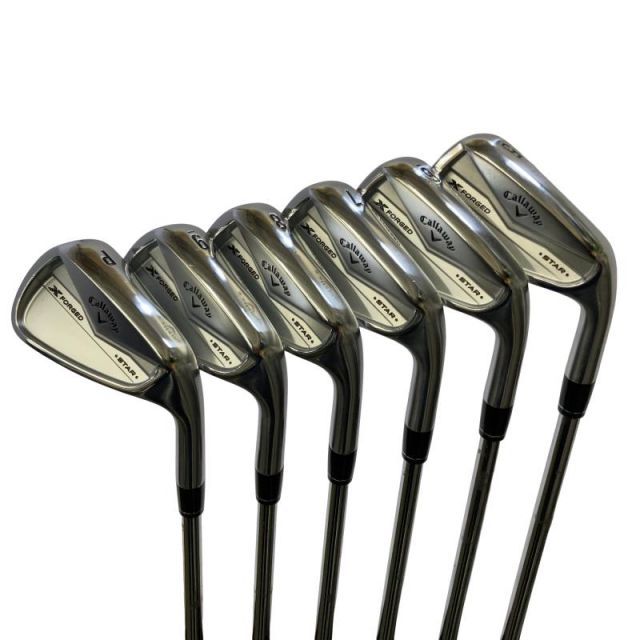 【中古】 キャロウェイ X FORGED STAR(2024) 6S アイアンセット IR NS PRO 950GH neo (フレックスS) メンズ 男性用 右利き 右用 Cランク ゴルフクラブ