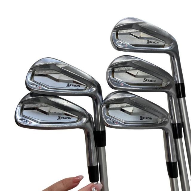 【中古】 ダンロップ SRIXON ZX5 6S アイアンセット IR リシャフト (フレックスその他) メンズ 男性用 右利き 右用 Cランク ゴルフクラブ