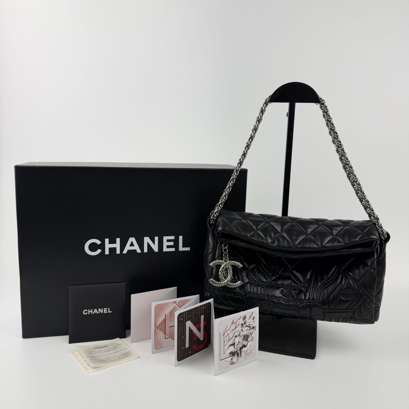 中古】CHANEL シャネル ココマーク マトラッセ パリモスクワ 