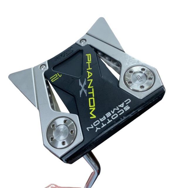 【中古】 タイトリスト SCOTTY CAMERON PHANTOM X 12 34インチ パター PT スチール (フレックスその他) メンズ 男性用 右利き 右用 Cランク ゴルフクラブ