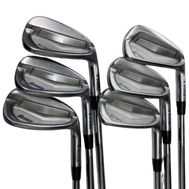 【中古】 ピン i210 6S アイアンセット IR 純正特注シャフト (フレックスR) メンズ 男性用 右利き 右用 Cランク ゴルフクラブ