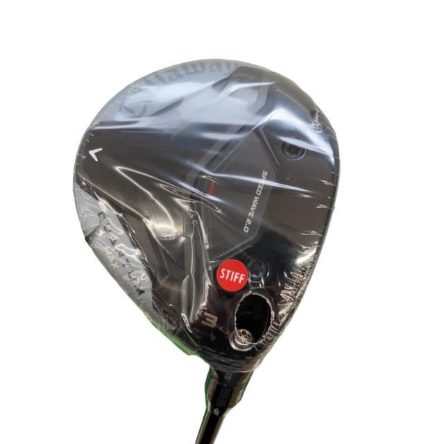 【中古】 キャロウェイ QUANTUM MAX 3W フェアウェイウッド FW 純正特注シャフト (フレックスX) メンズ 男性用 右利き 右用 Aランク ゴルフクラブ