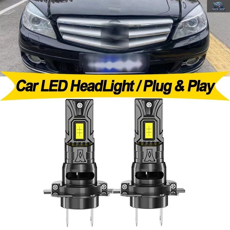 メルセデスベンツ C300 C350 2008 2009 2010 ML350 E350 B200 GL350 GLK350 2010-2012 LEDヘッドライト H7 ハイ/ロービーム H11 フォグラン