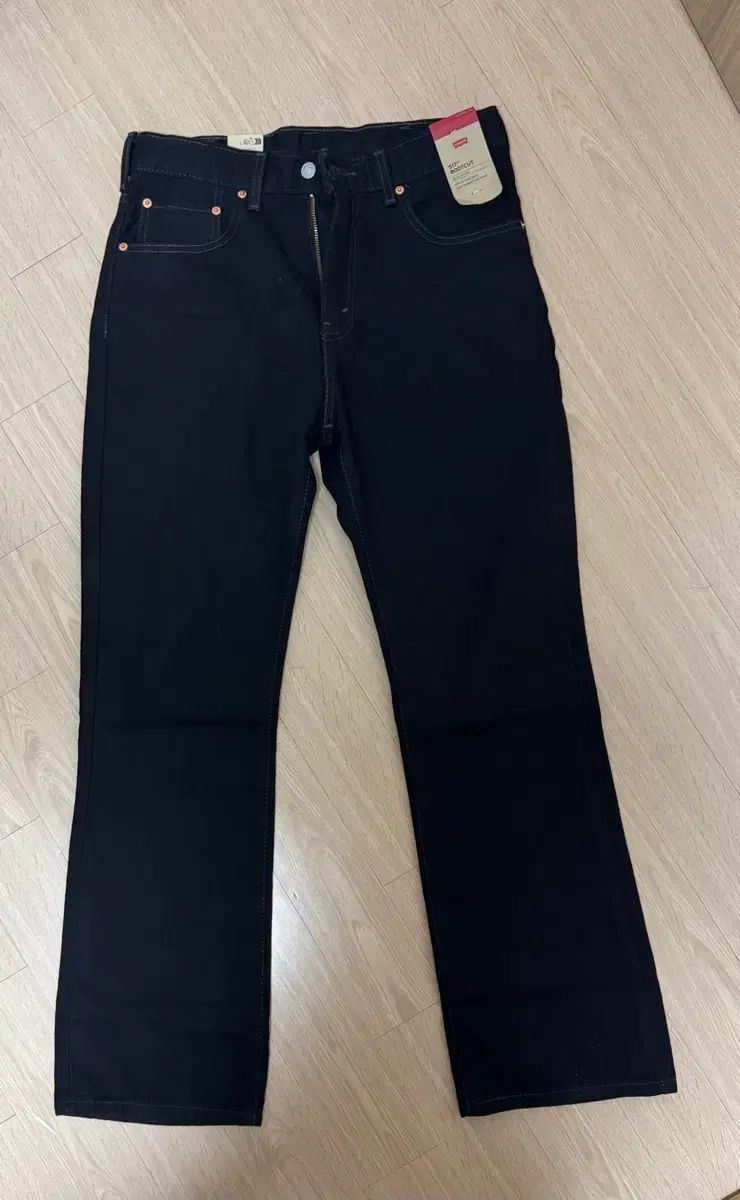 新品)リーバイス 517 ブーツカット ブラック W32 L30