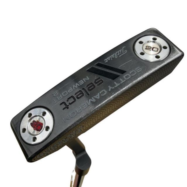【中古】 タイトリスト SCOTTY CAMERON select NEWPORT 2 33インチ パター PT スチール (フレックスその他) メンズ 男性用 右利き 右用 Dランク ゴルフクラブ