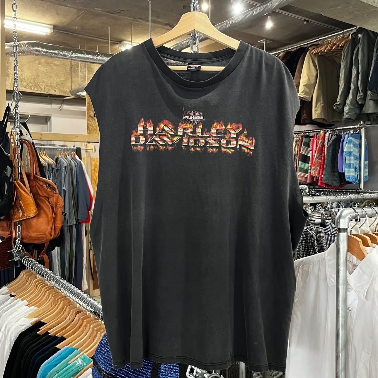 Harley Davidson Logo Tank-top ハーレーダビッドソン ロゴタンクトップ