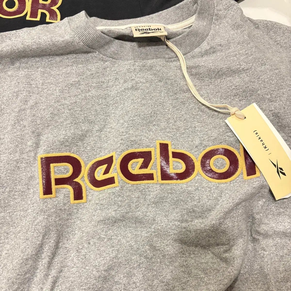 カーキス X リーボック (KHAKIS X REEBOK) グレー Tシャツ XL