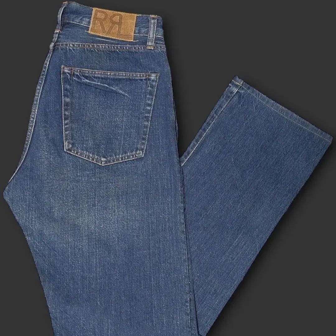 RRL 90年代 ヴィンテージ ストレート フィット デニム パンツ