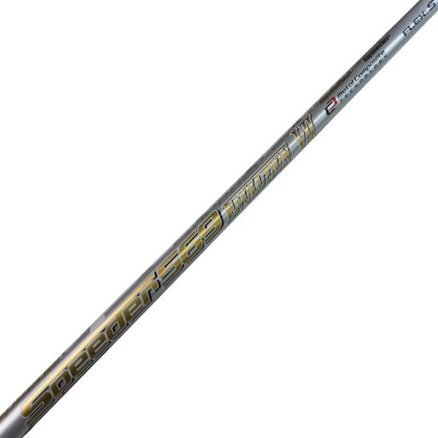 【中古】 テーラーメイドスリーブ付き(Qi4D系) フジクラドライバー用 シャフト Speeder 569 EVOLUTION VII (フレックスS)Cランク ゴルフクラブ