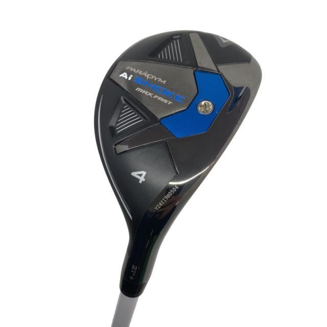 【中古】 キャロウェイ PARADYM Ai SMOKE MAX FAST U4 レディース ユーティリティ UT ELDIO 40 for CW(Ai SMOKE UT) (フレックスL) レディース 女性用 右利き 右用 Bランク ゴルフクラブ