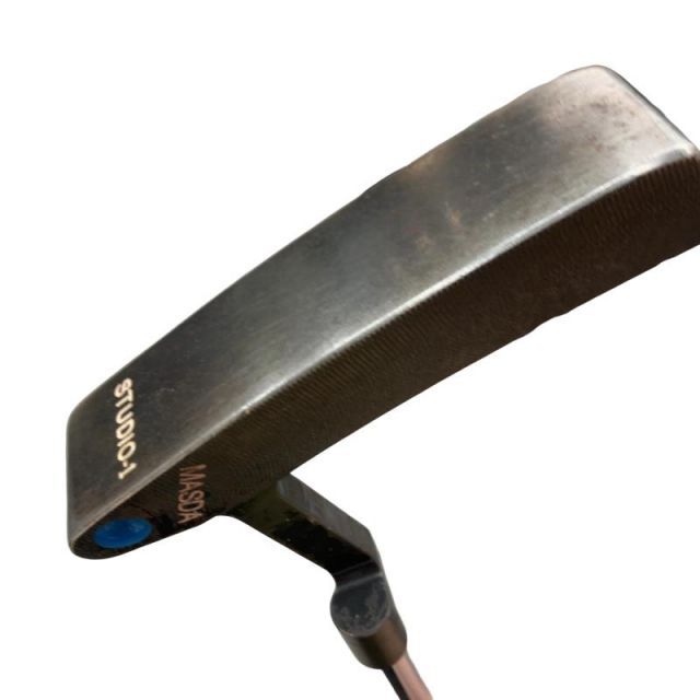 【中古】 MASDA MASDA STUDIO-1(ブルーポイント) 33インチ パター PT スチール (フレックスその他) メンズ 男性用 右利き 右用 Cランク ゴルフクラブ
