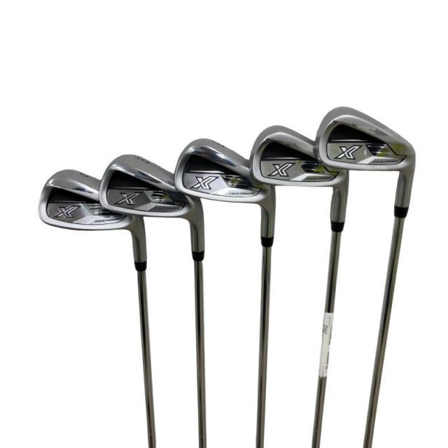 【中古】 ダンロップ XXIO(2024) eks 5S アイアンセット IR Dynamic Gold 95 (フレックスS) メンズ 男性用 右利き 右用 Cランク ゴルフクラブ