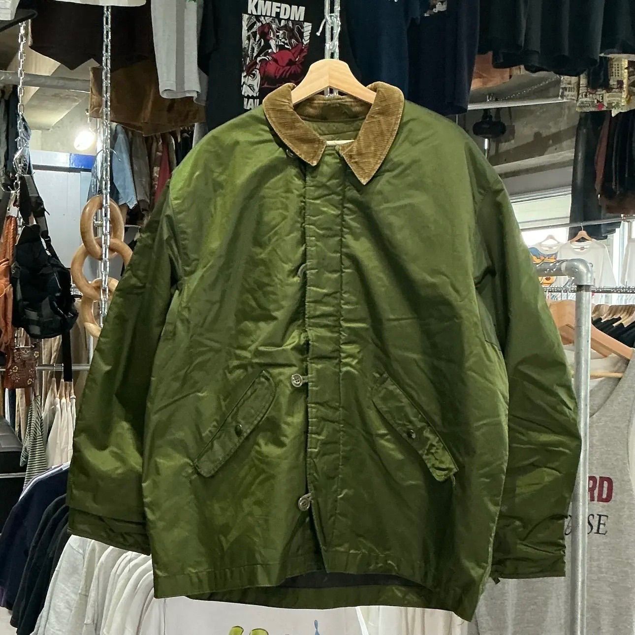 80s USNAVY A-1 Nylon Deck Jacket 海軍 ナイロンデッキジャケット