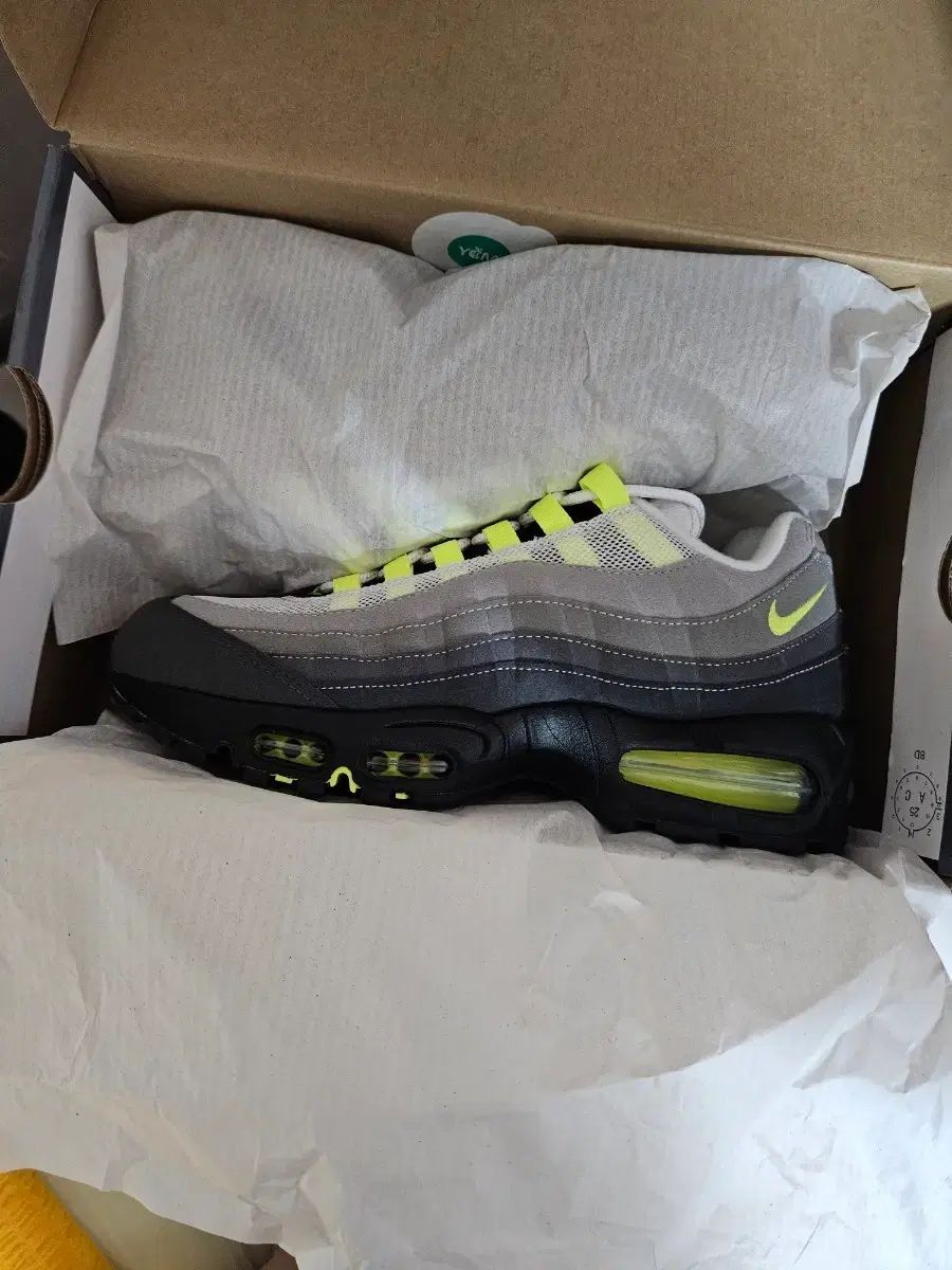 新品 NIKE ナイキ エアマックス 95 OG ネオン 260mm