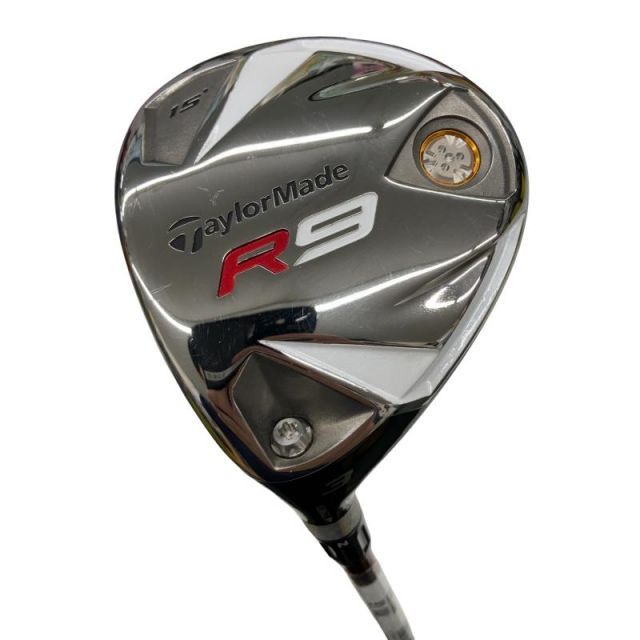 【中古】 テーラーメイド R9 3W(15°) レフティ フェアウェイウッド FW Motore(フェアウェイ) (フレックスS) メンズ 男性用 左利き レフティ 左用 Bランク ゴルフクラブ