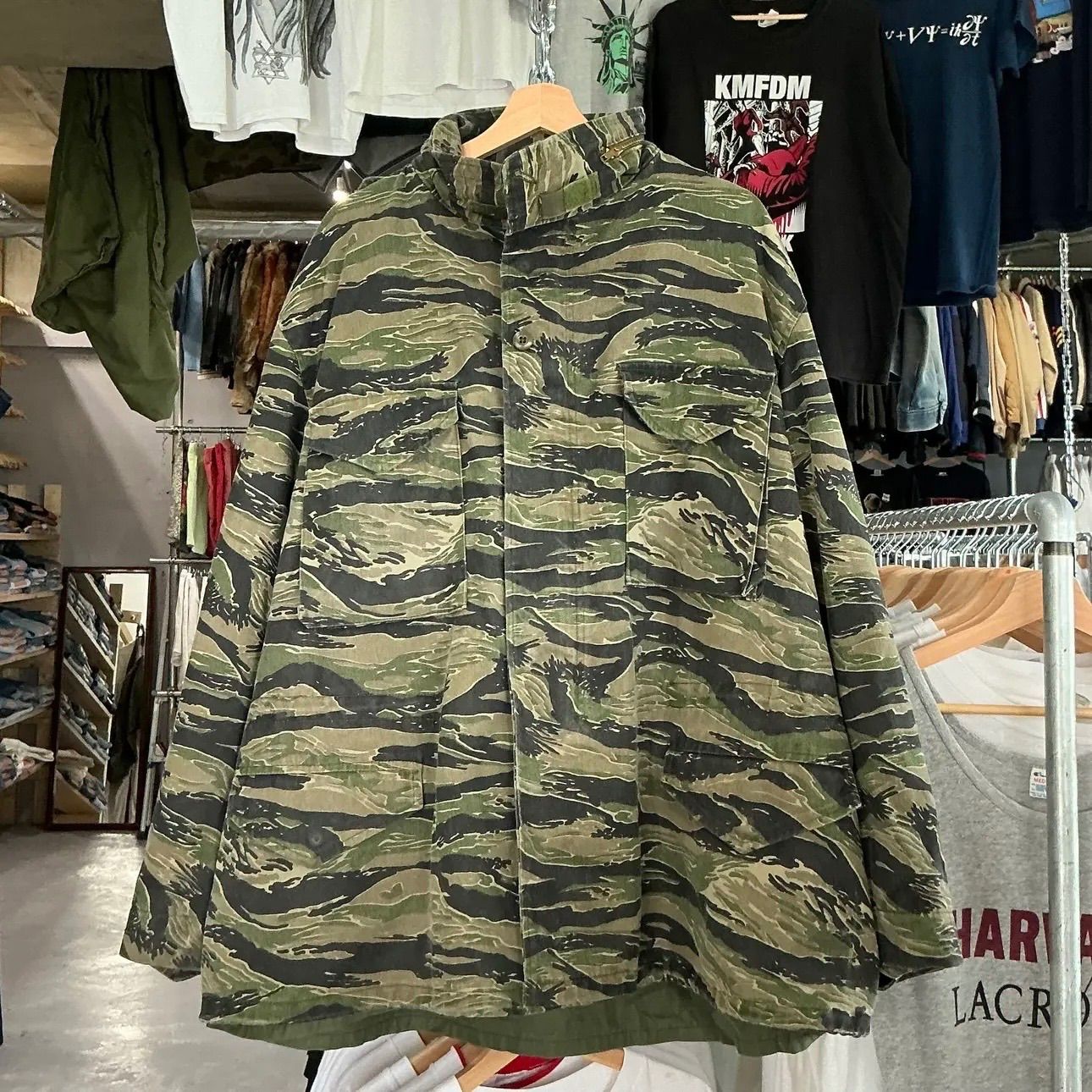 00s USARMY M65 Field Jacket Tiger Stripe Camouflage 米軍