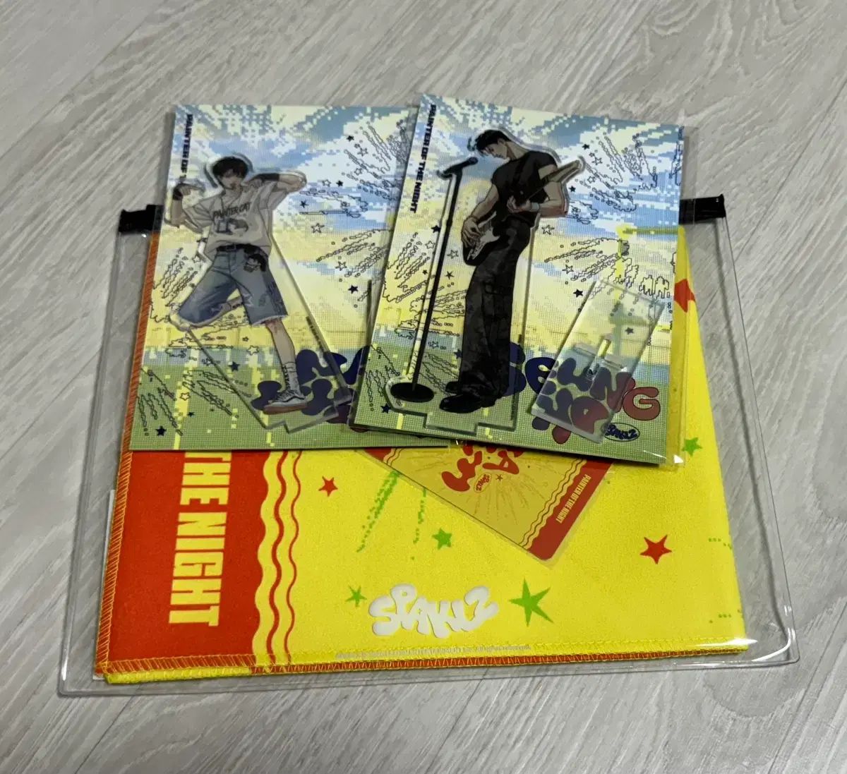 スパークルズ夜画帳 スローガン アクリルスタンド