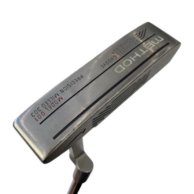 【中古】 ナイキ METHOD 001 34インチ パター PT スチール (フレックスその他) メンズ 男性用 右利き 右用 Cランク ゴルフクラブ