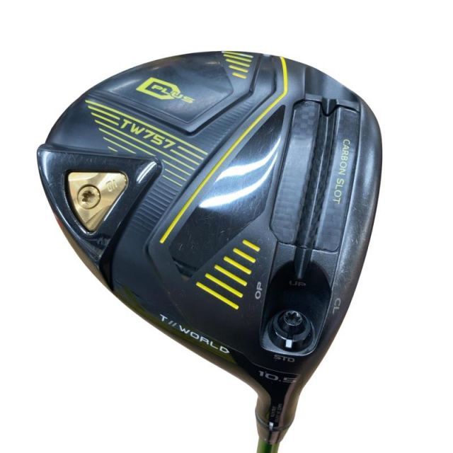 【中古】 本間ゴルフ TOUR WORLD TW757 D PLUS 10.5° ドライバー DR VIZARD MA 4 (フレックスS) メンズ 男性用 右利き 右用 Cランク ゴルフクラブ