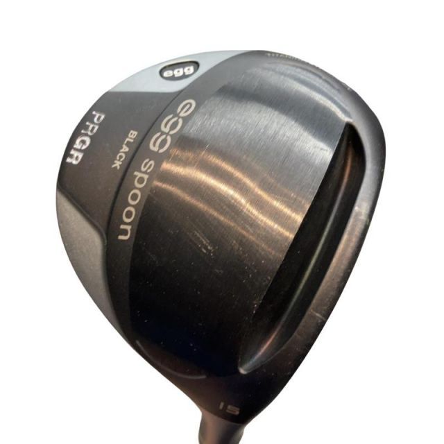 【中古】 プロギア egg spoon BLACK 15° フェアウェイウッド FW Diamana FOR PRGR(2021 FW) (フレックスSR) メンズ 男性用 右利き 右用 Cランク ゴルフクラブ