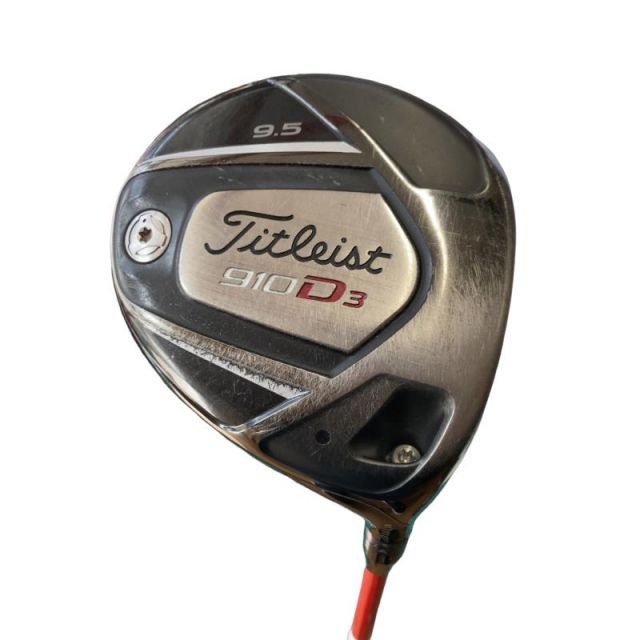 【中古】 タイトリスト 910 D3 9.5° ドライバー DR Tour AD DJ-7 (フレックスS) メンズ 男性用 右利き 右用 Cランク ゴルフクラブ