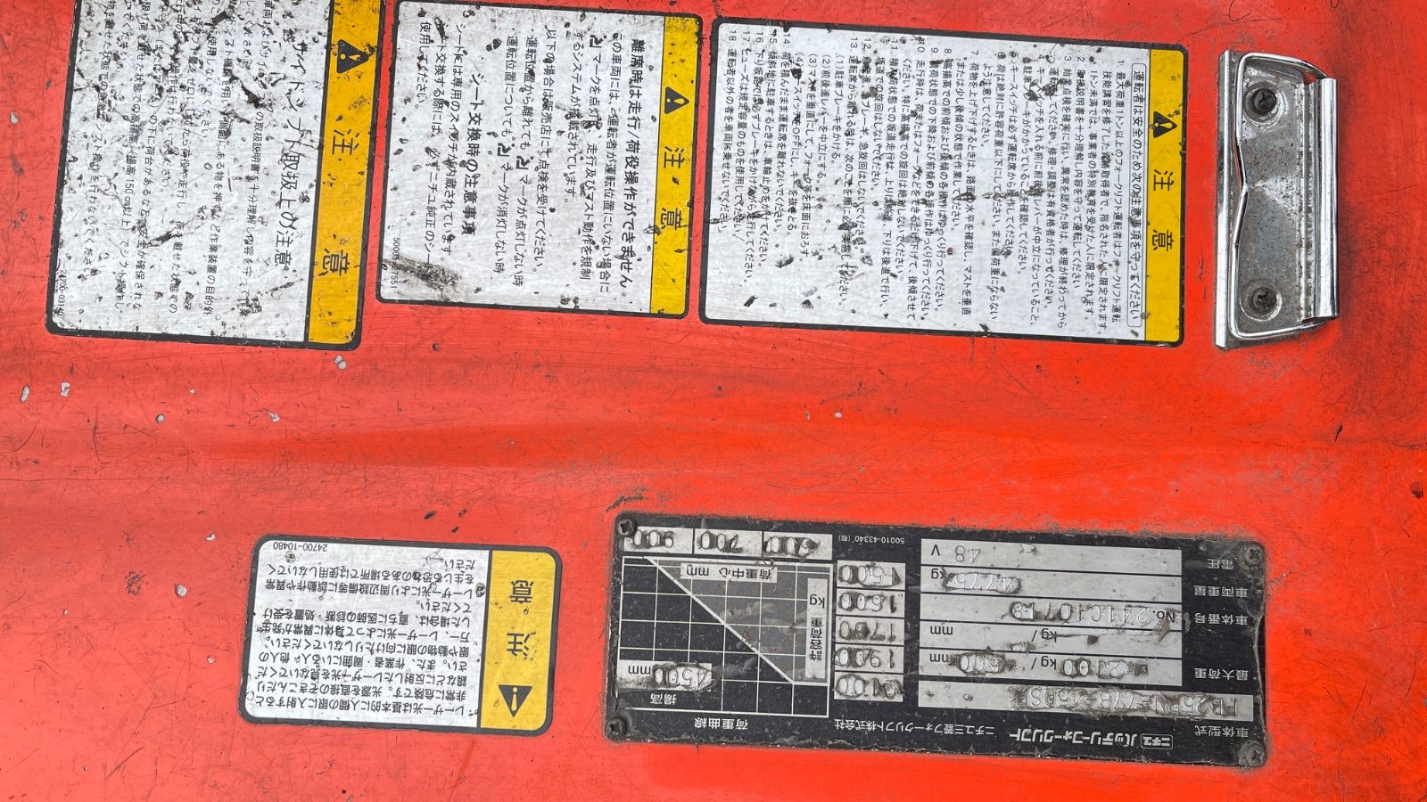 ニチユ 電動フォークリフト 2.1t 4.5m FB25PN-77B-450SF - メルカリ