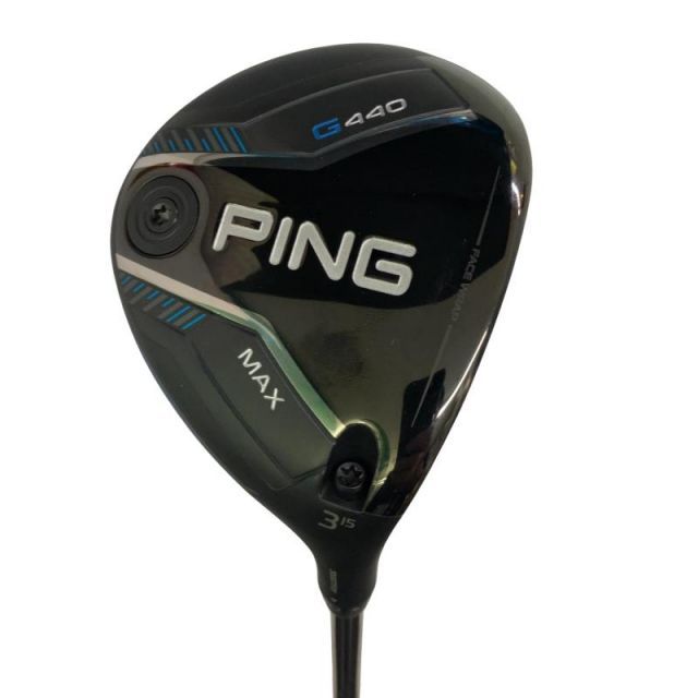 【中古】 ピン G440 MAX 3W フェアウェイウッド FW PING TOUR 2.0 CHROME 65(FW) (フレックスS) メンズ 男性用 右利き 右用 Bランク ゴルフクラブ