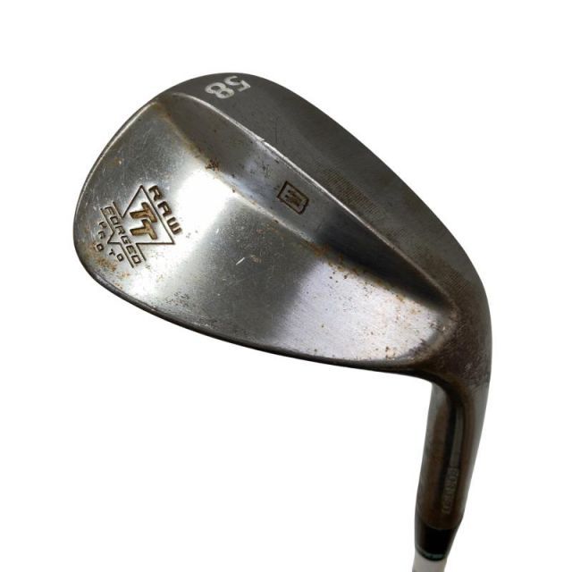 【中古】 BALDO TT FORGED WEDGE PROTO RAW 58° ウェッジ WG 純正特注シャフト (フレックスS) メンズ 男性用 右利き 右用 Cランク ゴルフクラブ