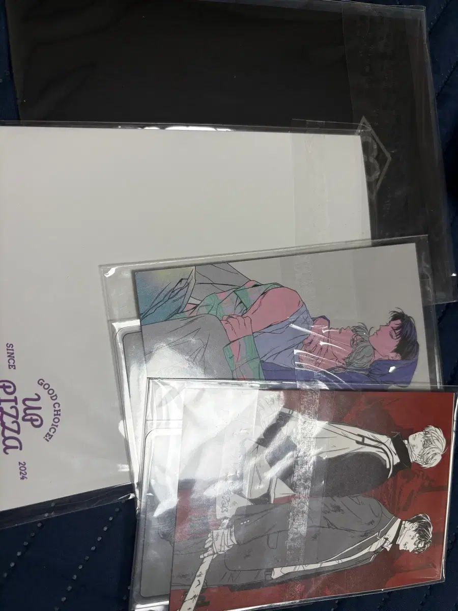 ピザ配達員とGOLD PALACE はがき セット