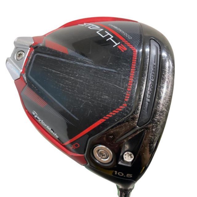 【中古】 テーラーメイド STEALTH2 HD 10.5° ドライバー DR TENSEI RED TM50(STEALTH DR) (フレックスS) メンズ 男性用 右利き 右用 Dランク ゴルフクラブ
