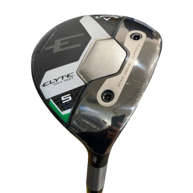 【中古】 キャロウェイ ELYTE MAX FAST 5W フェアウェイウッド FW LIN-Q GREEN 40 for CW(ELYTE FW) (フレックスSR) メンズ 男性用 右利き 右用 Cランク ゴルフクラブ