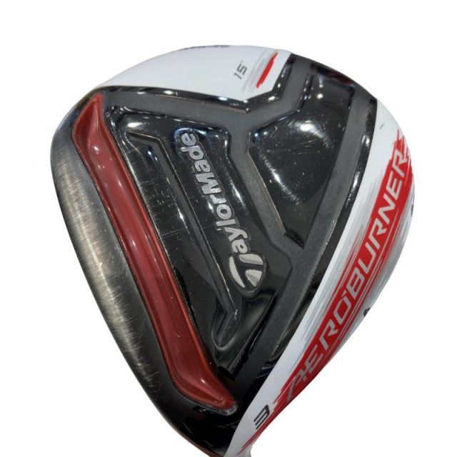 【中古】 テーラーメイド AERO BURNER 3W レフティ フェアウェイウッド FW TM1-215(フェアウェイ) (フレックスS) メンズ 男性用 左利き レフティ 左用 Cランク ゴルフクラブ