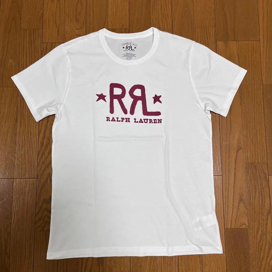 RRL ツースター ロゴ クルーネック グラフィック Tシャツ